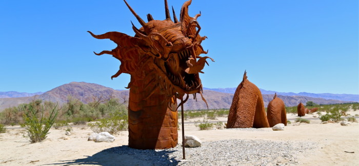 Borrego Springs : Galleta Meadows, les sculptures du désert