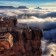 Le Grand Canyon dans le brouillard en vidéo